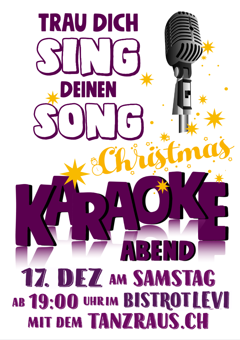 Karaoke Flyer als PDF