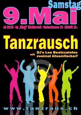 TanzRaus.ch Flyer als PDF